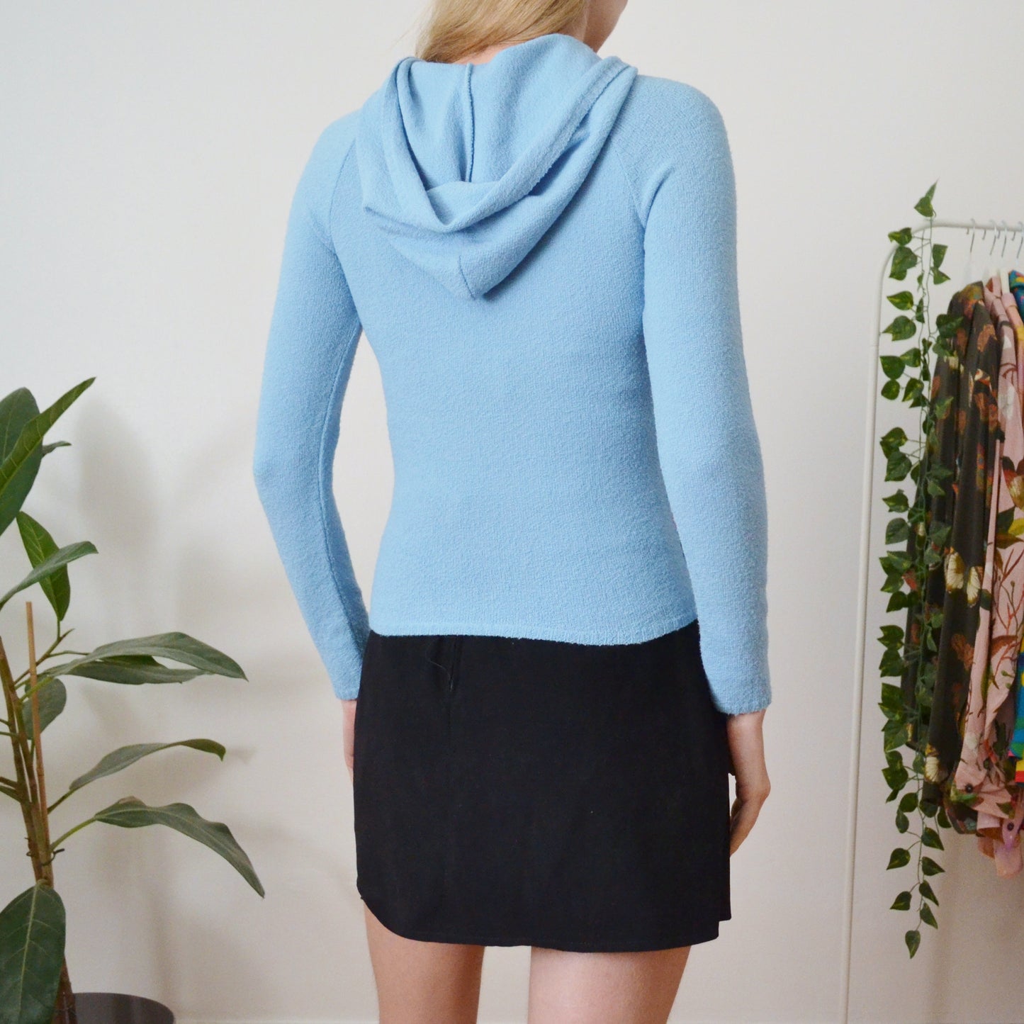 Blue hoodie S