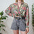 Floral blouse