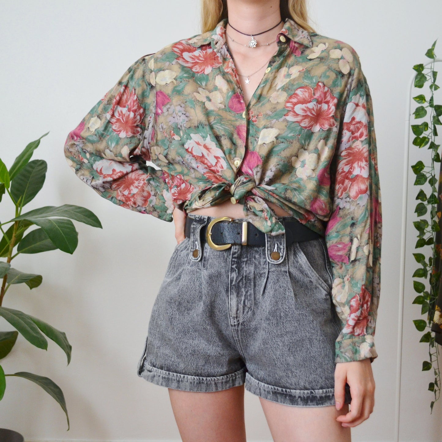 Floral blouse