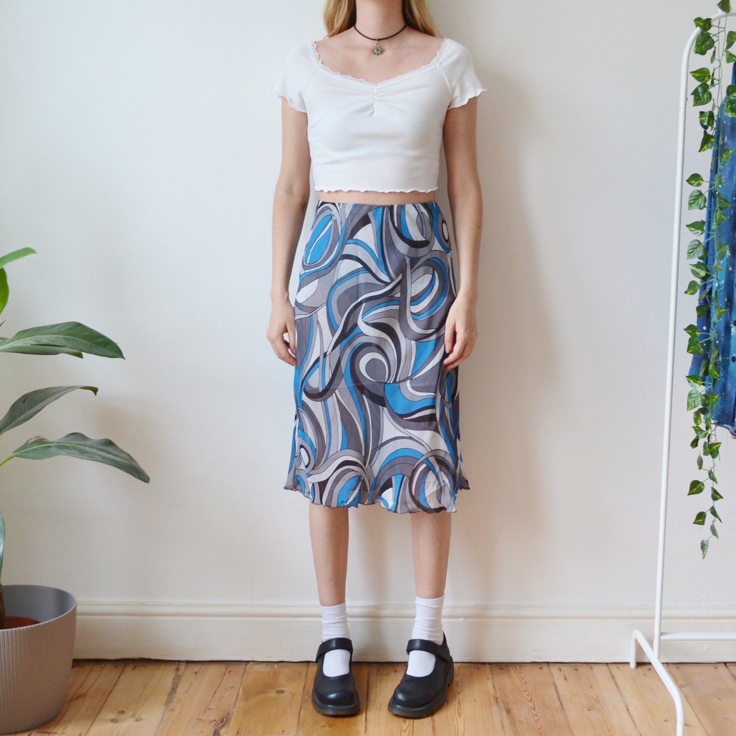 Abstract skirt M