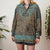 Vintage Boho Shirt L