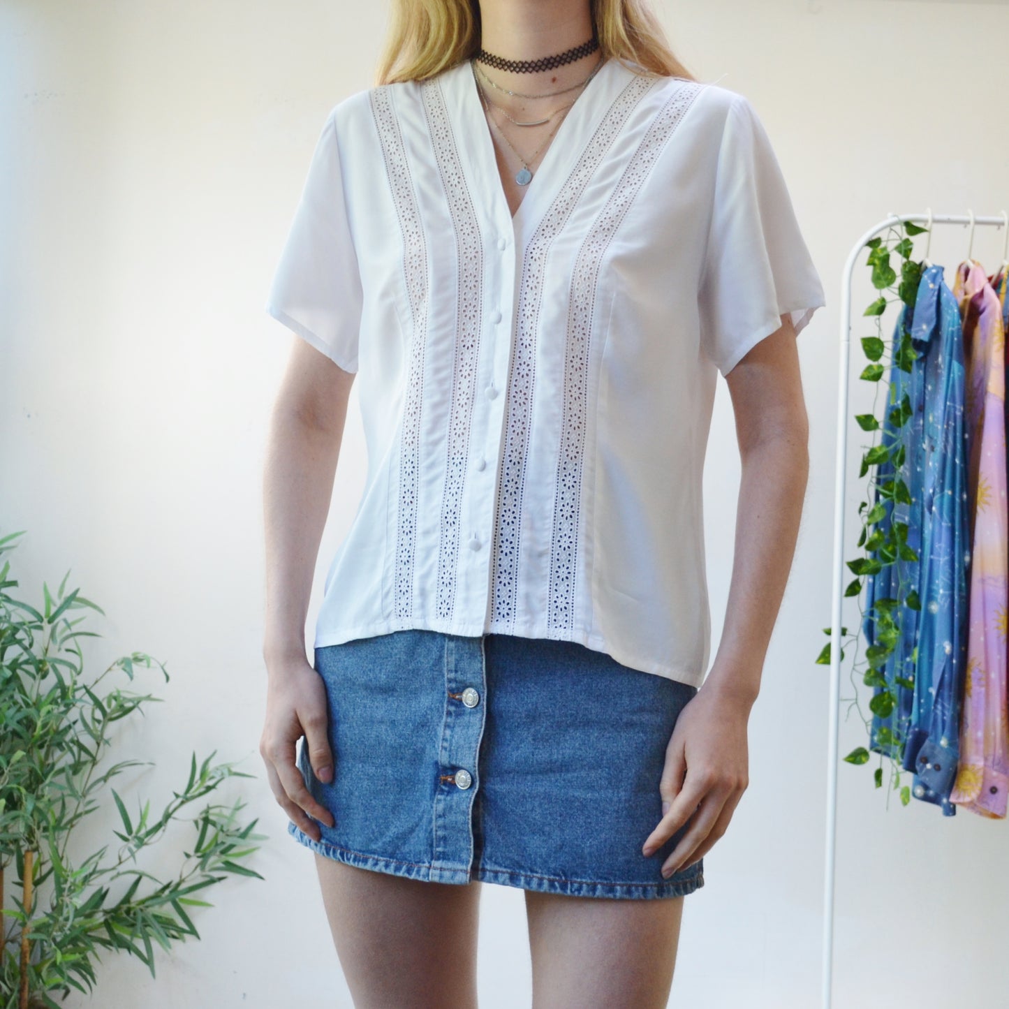 White blouse