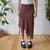 Vintage Floral Midi Skirt