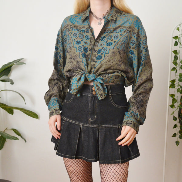 Vintage Boho Shirt L