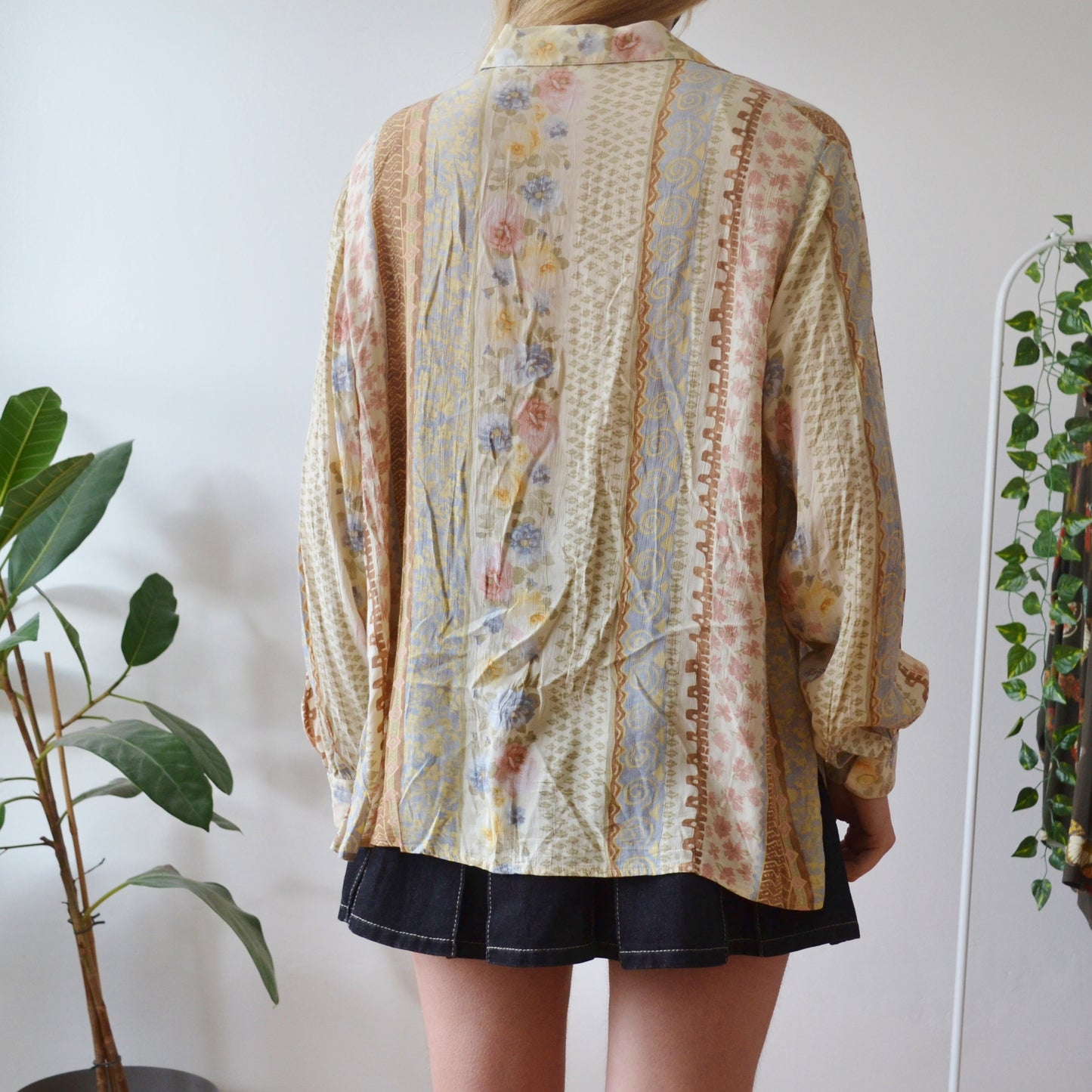 Vintage Pastel Blouse