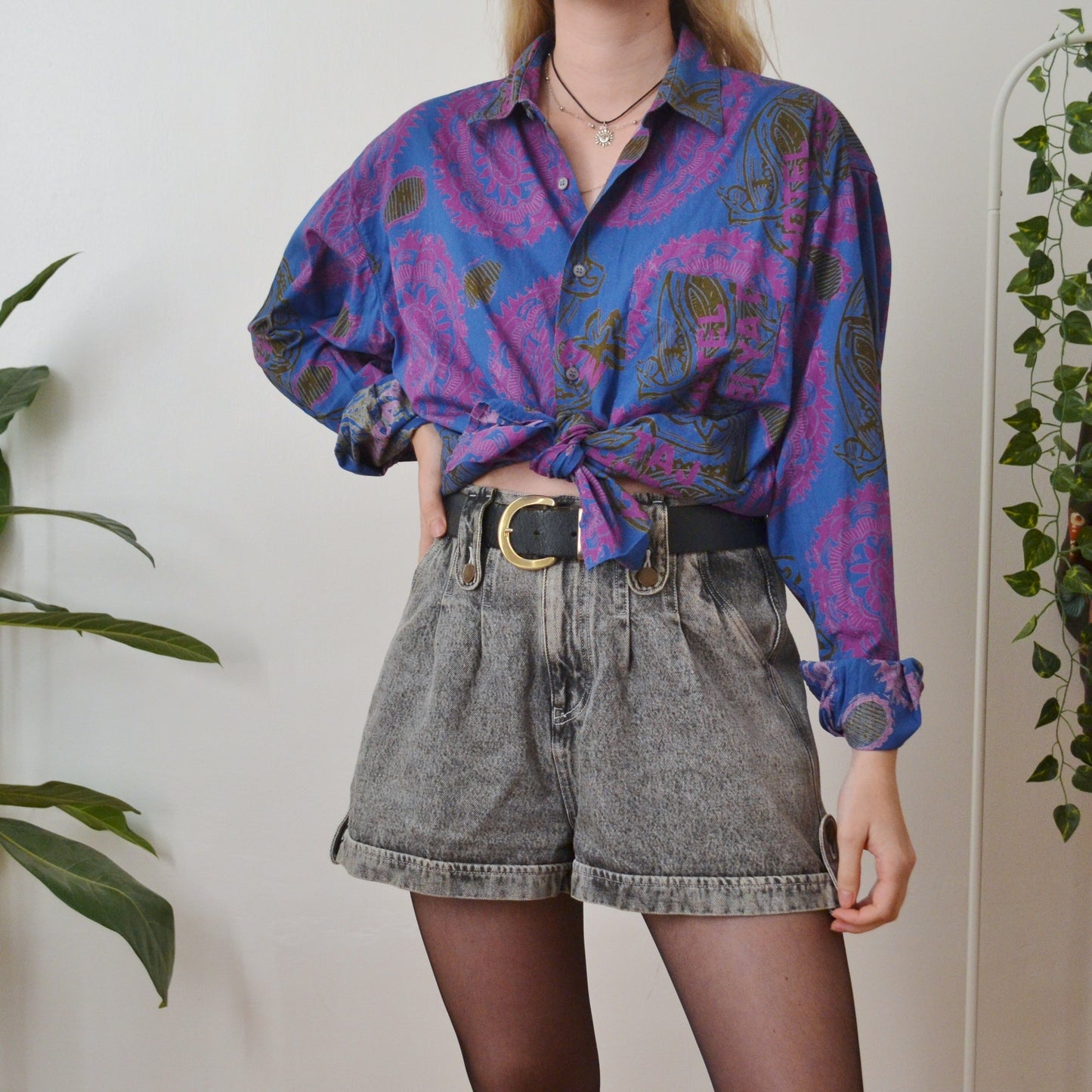 Boho shirt L