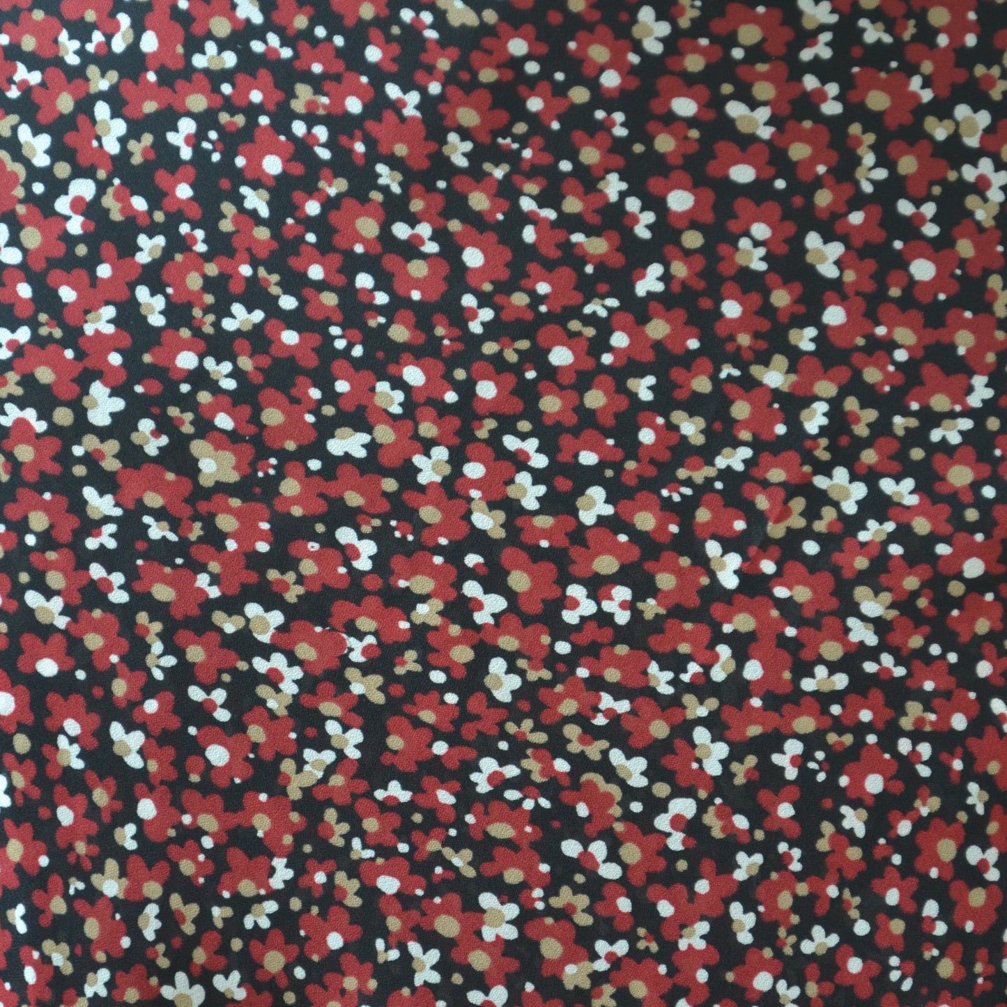 Vintage Floral Midi Skirt
