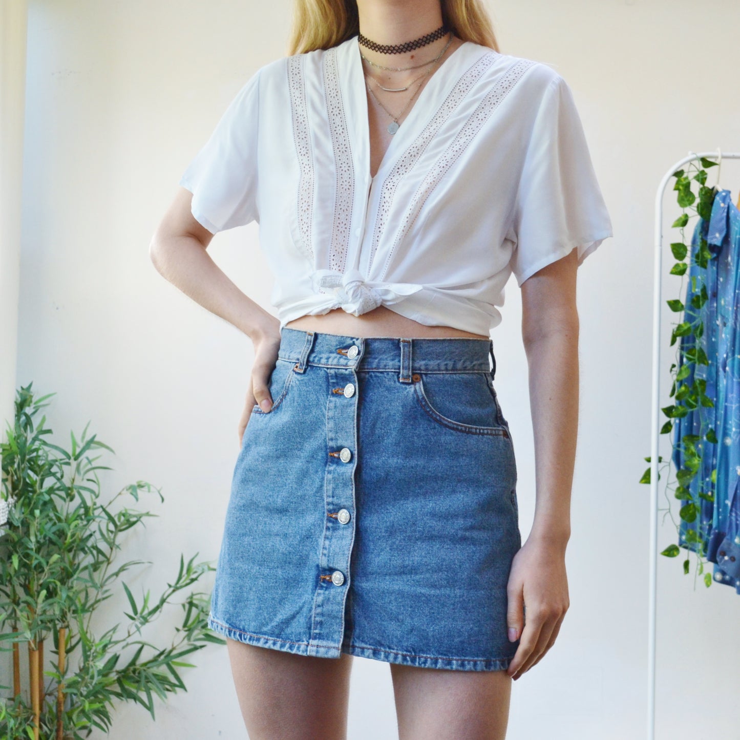 White blouse