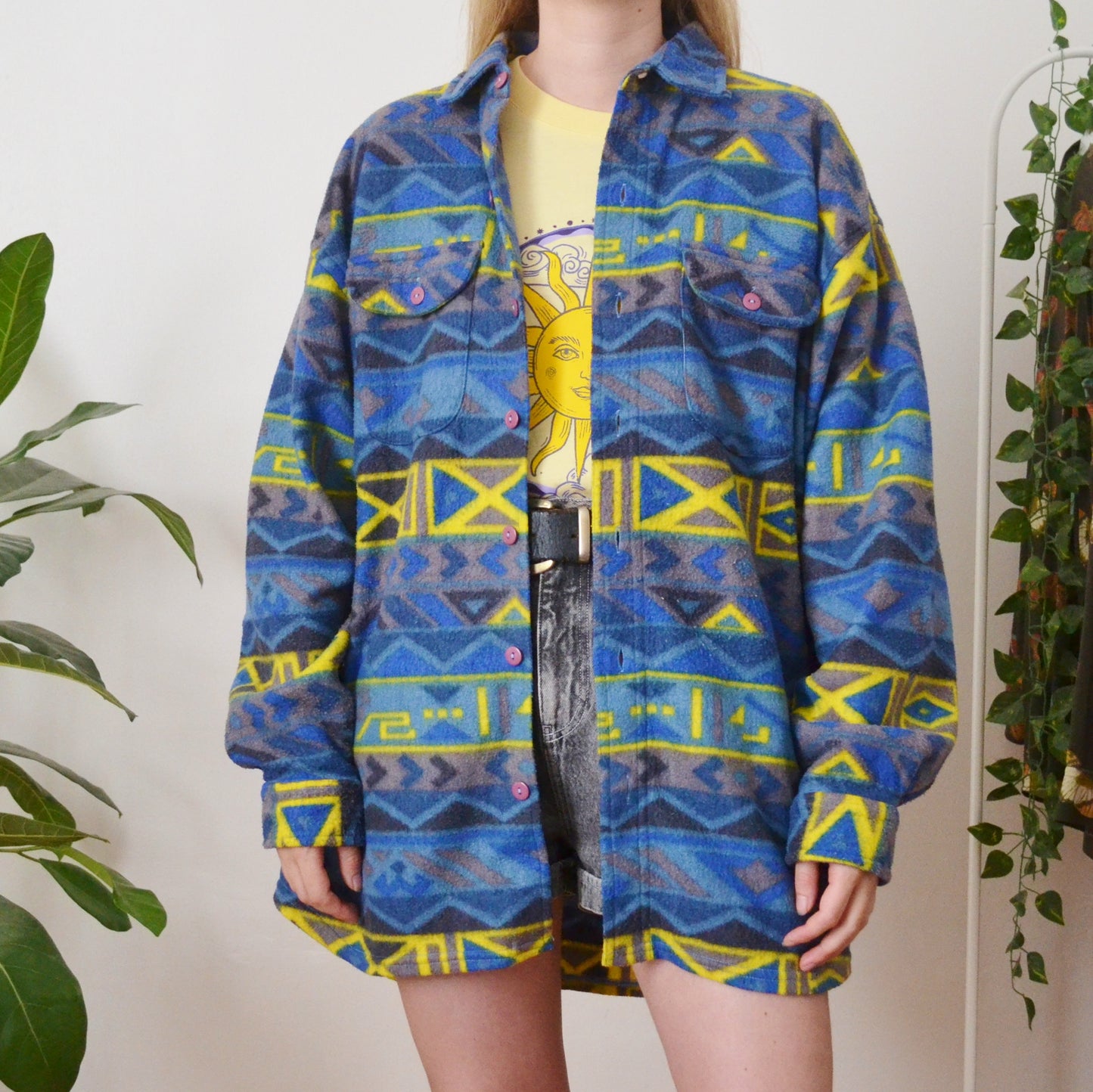 Button up fleece XL
