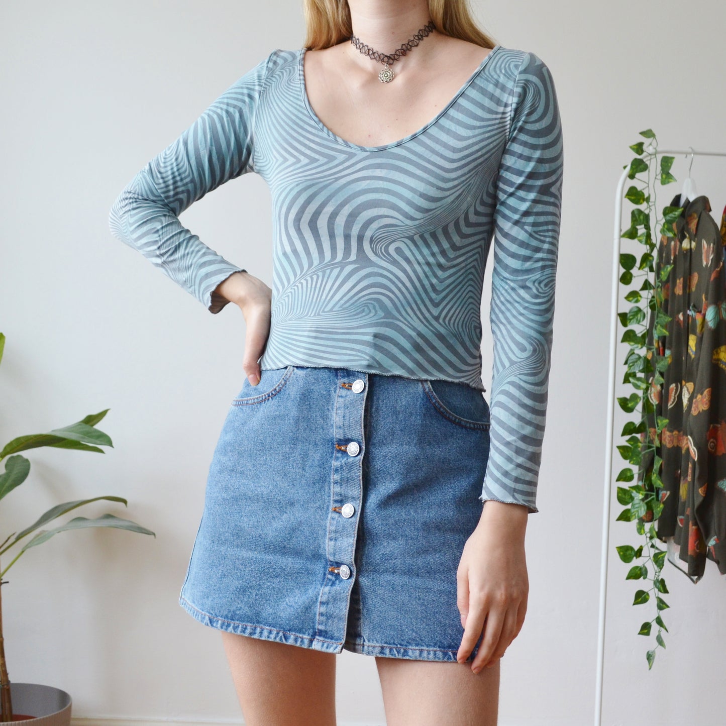Y2k top s-m
