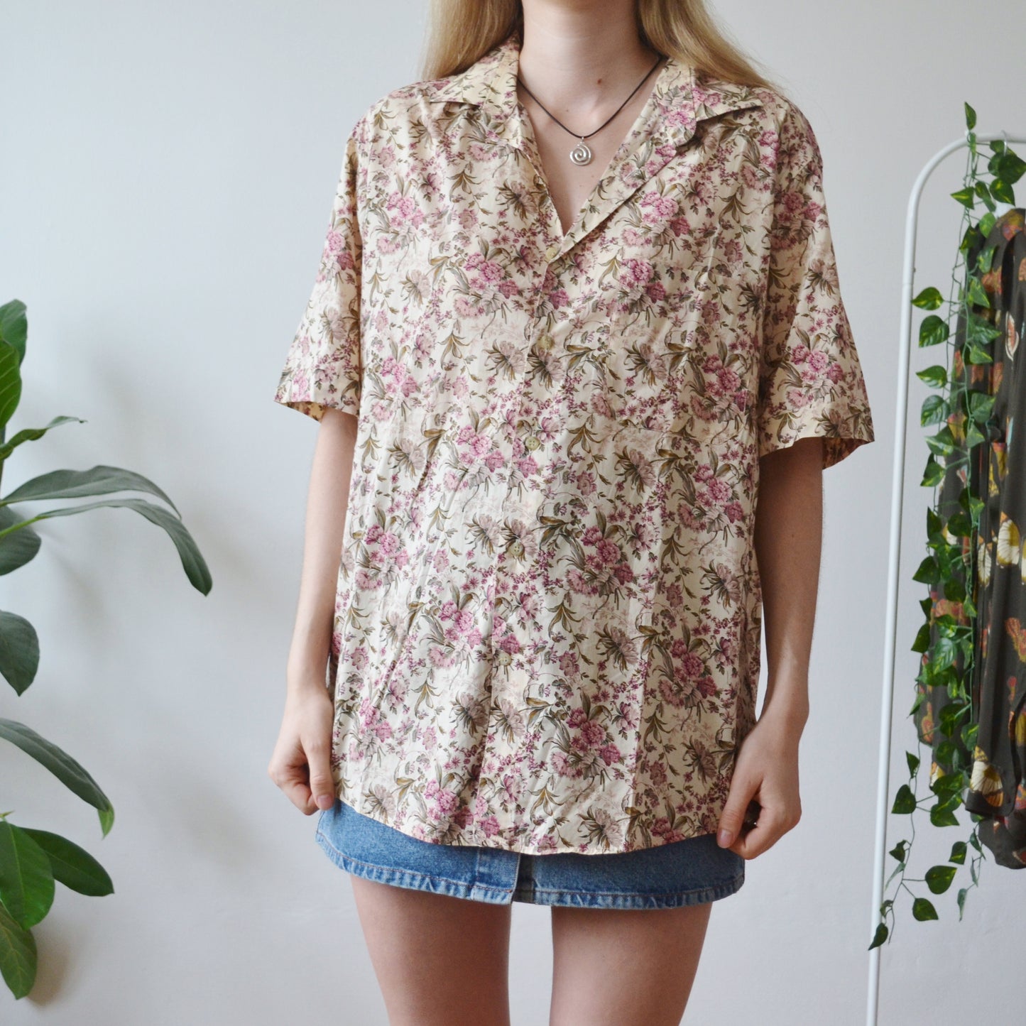 Floral blouse XL