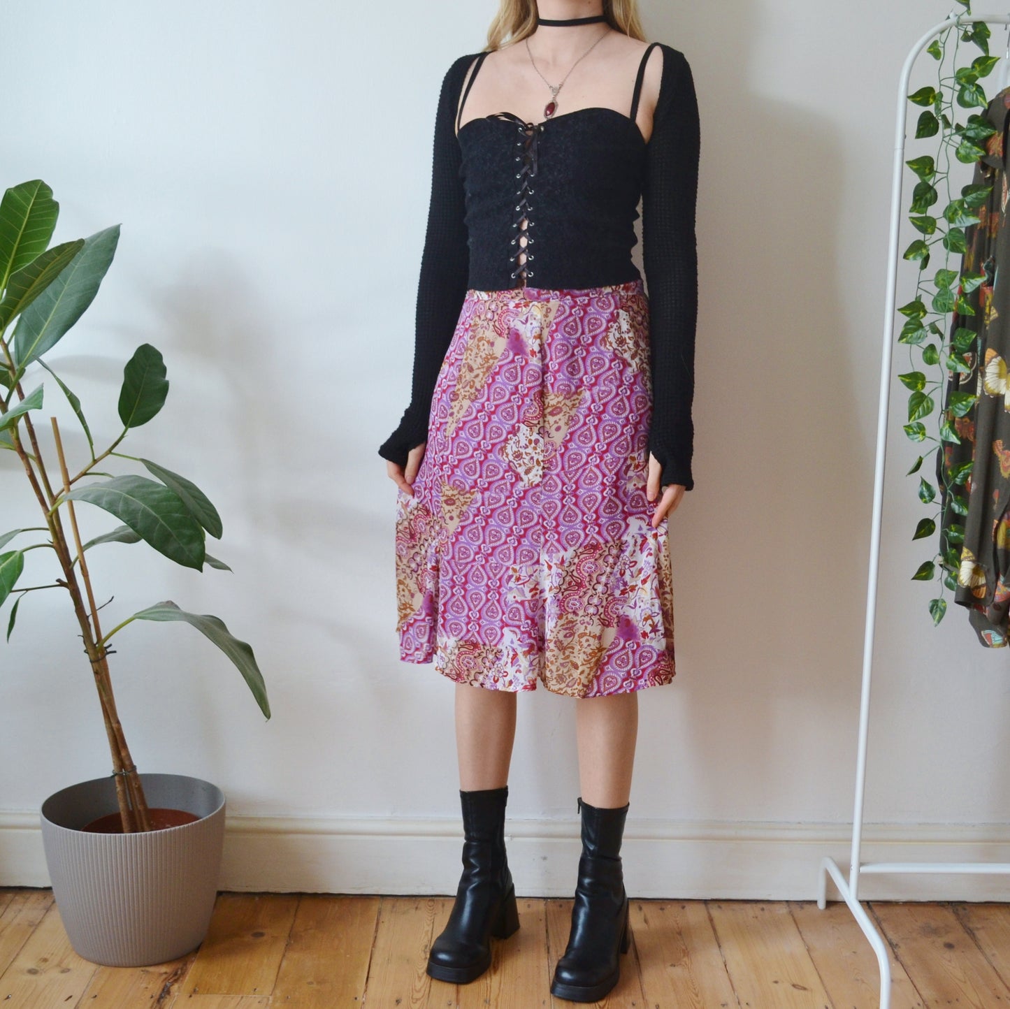 Vintage Patchwork Skirt
