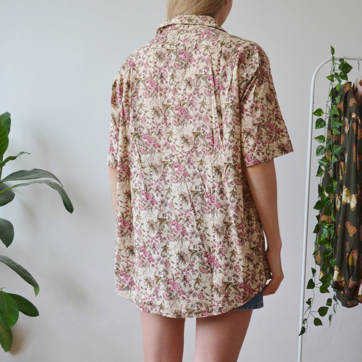 Floral blouse XL
