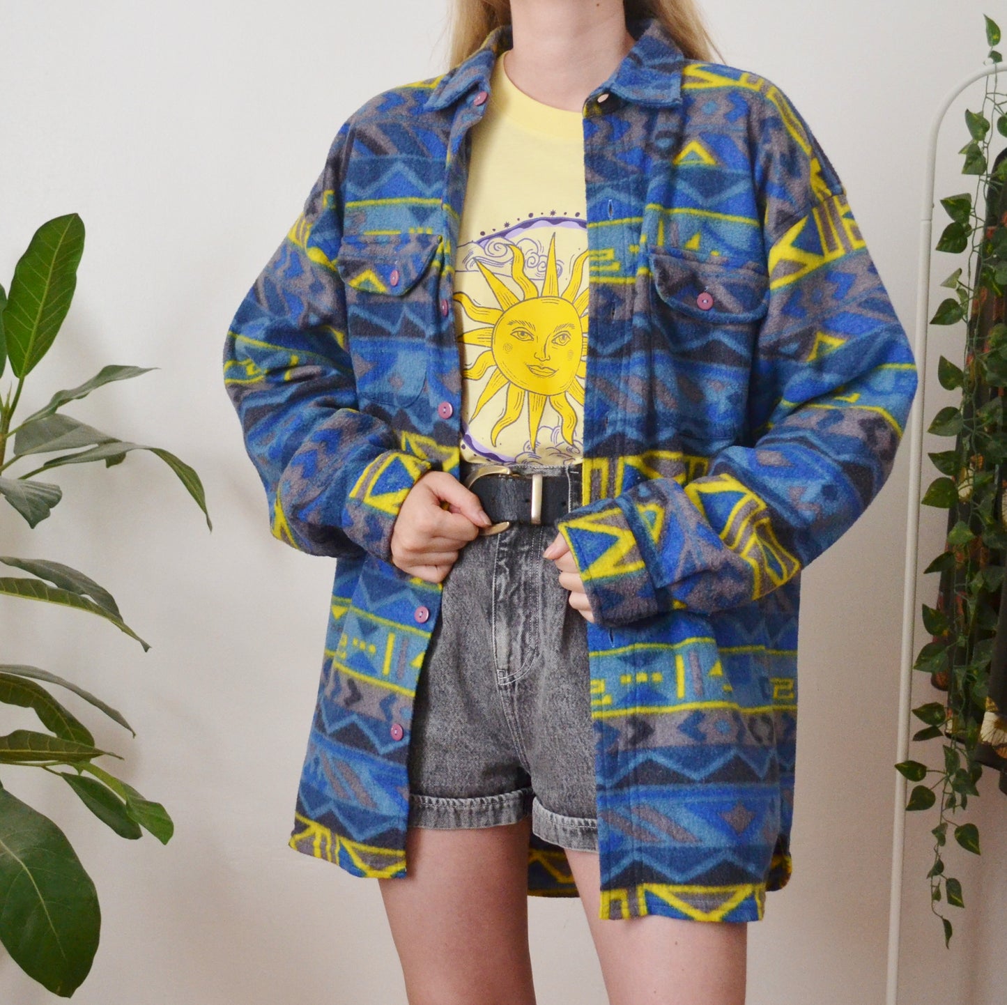 Button up fleece XL