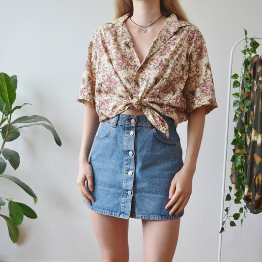 Floral blouse XL