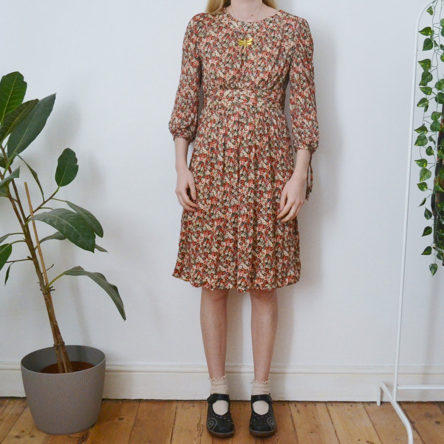Vintage Floral Dress