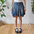 Vintage Layered Denim Skirt