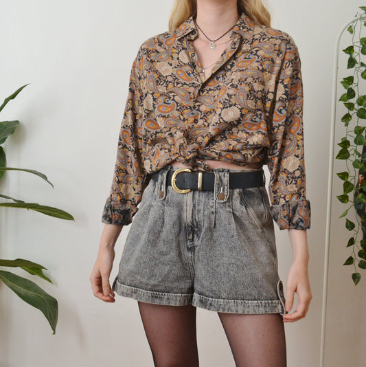 Paisley shirt M