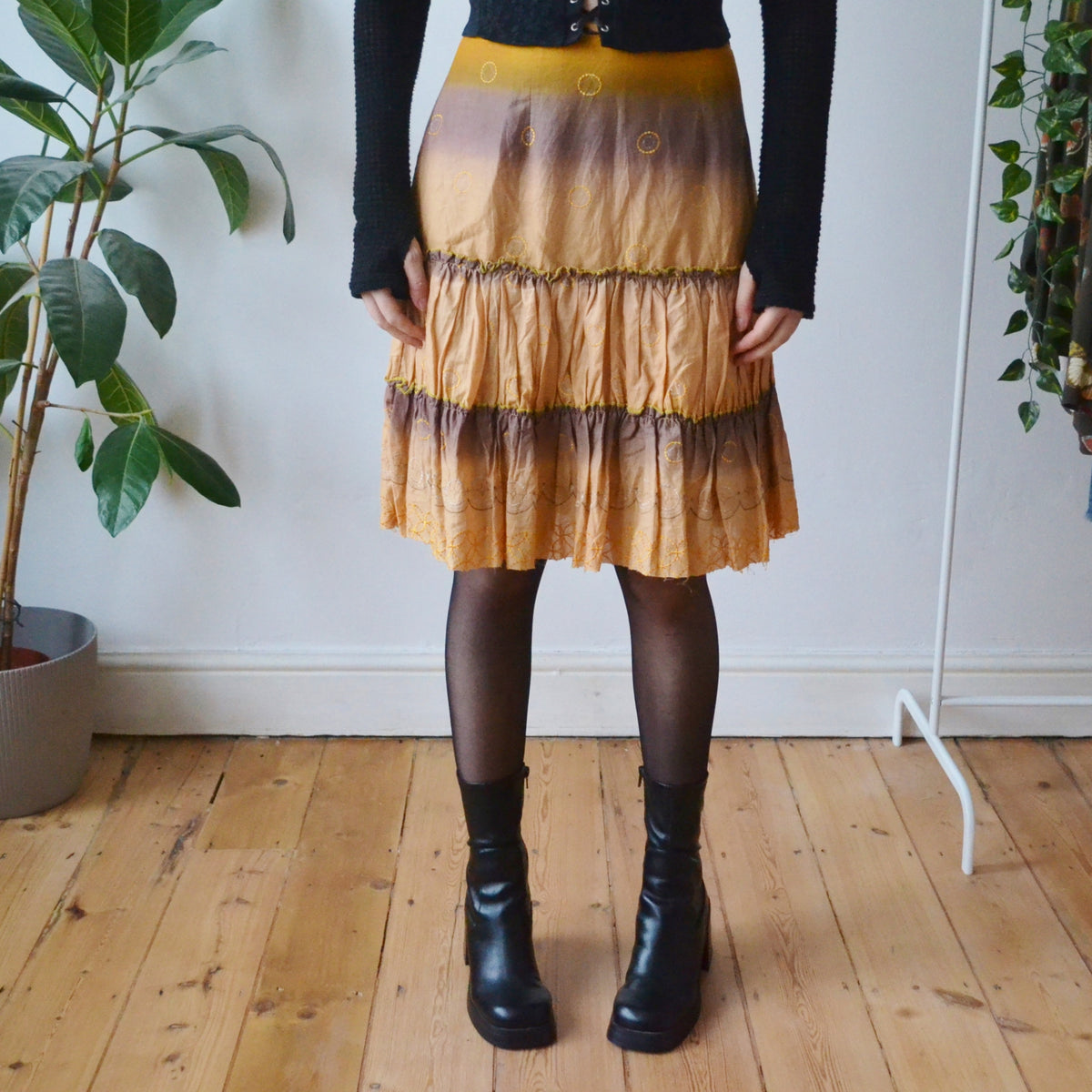 Vintage Ombre Skirt S