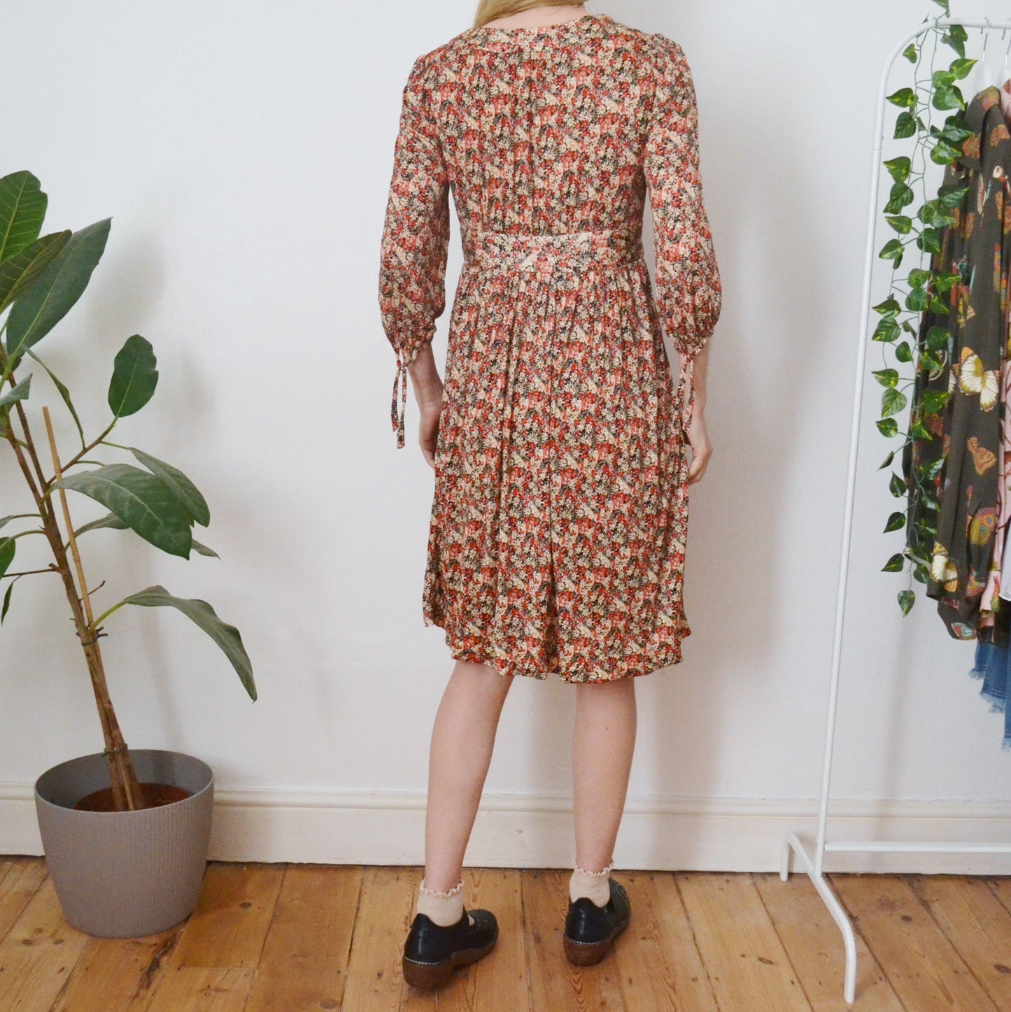 Vintage Floral Dress