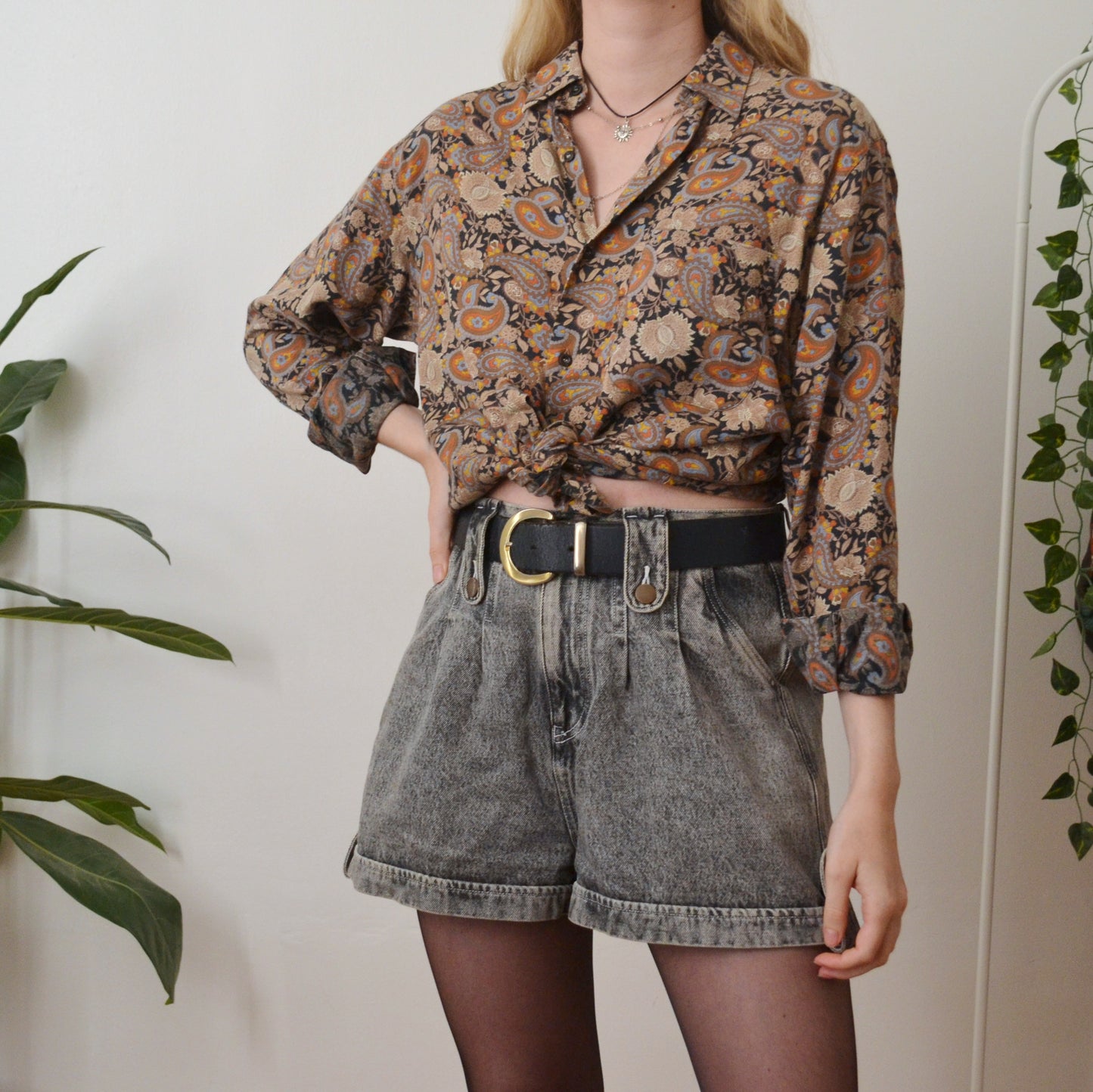 Paisley shirt M