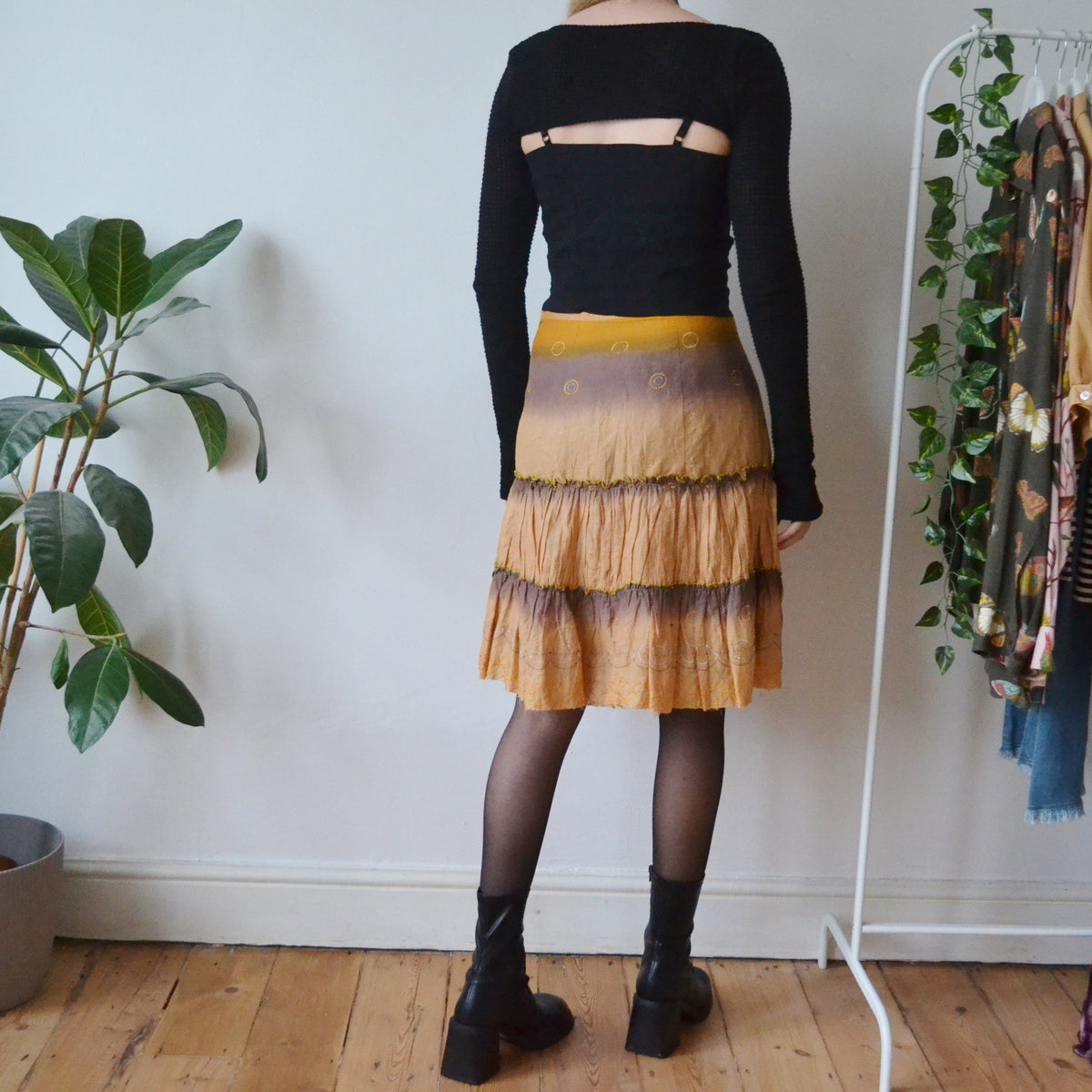 Vintage Ombre Skirt S
