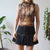 Vintage Velvet Top S