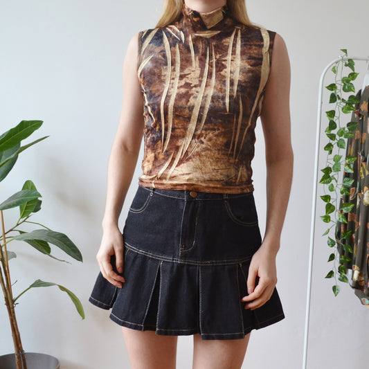 Vintage Velvet Top S