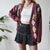Vintage Argyle Cardigan L
