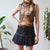 Vintage Velvet Top S