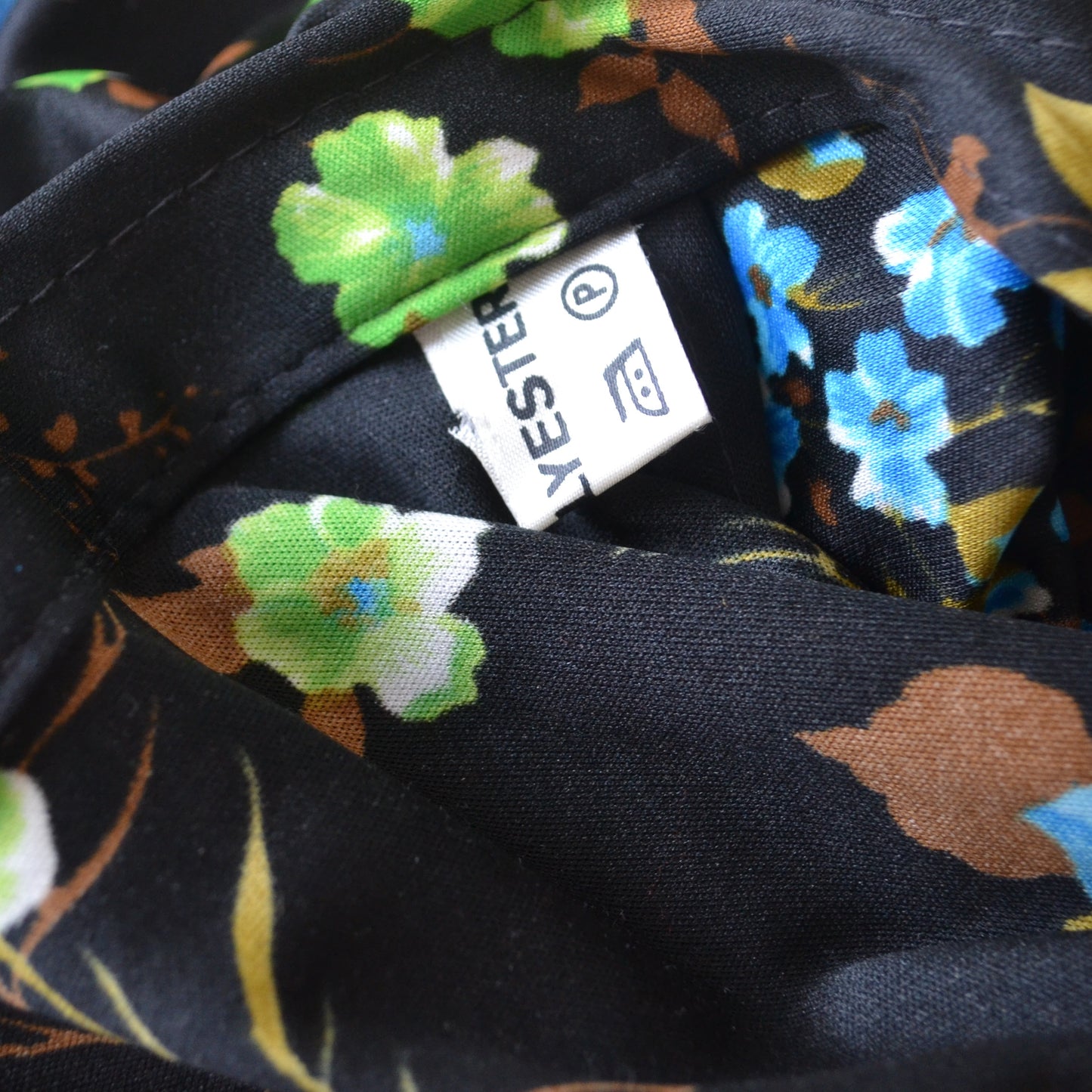 Vintage 70s Maxi Wrap Skirt