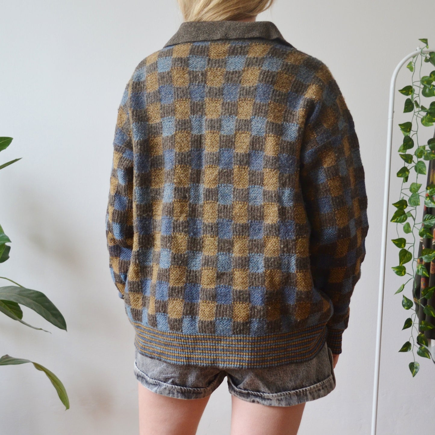 Vintage Collar Jumper L