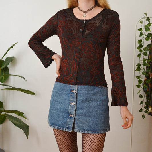 Floral top S