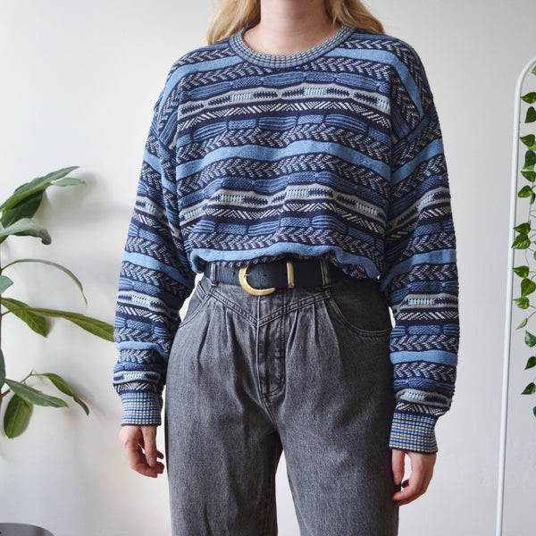 Vintage Blue Jumper XL