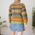 Fair isle cardigan S