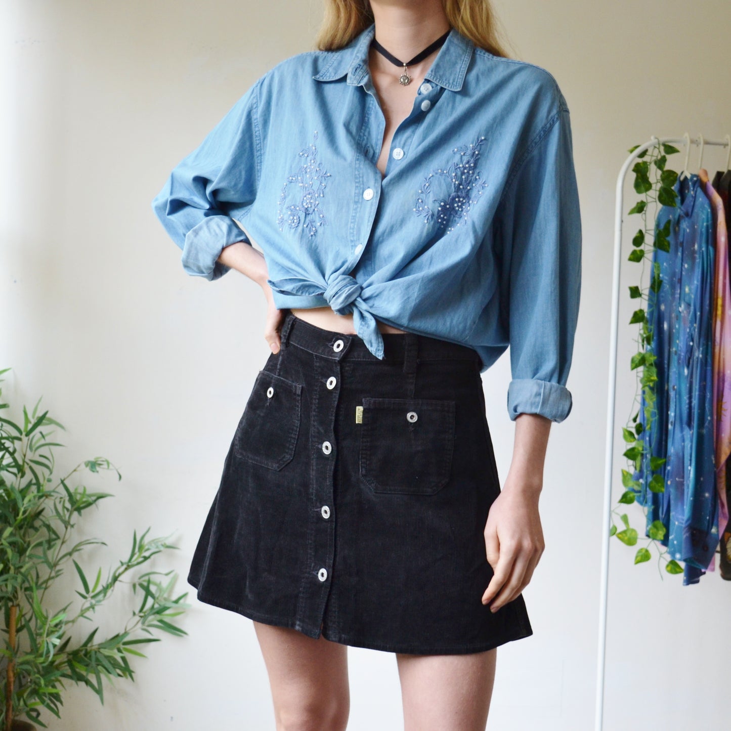 Denim shirt M