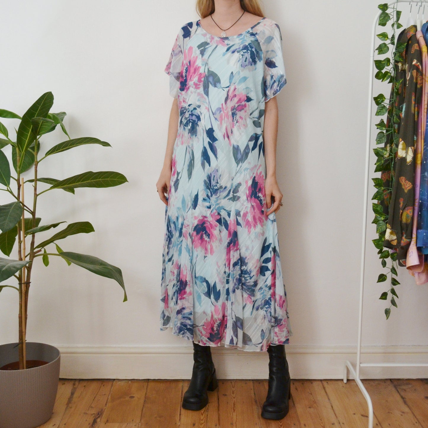 Floral dress uk 20