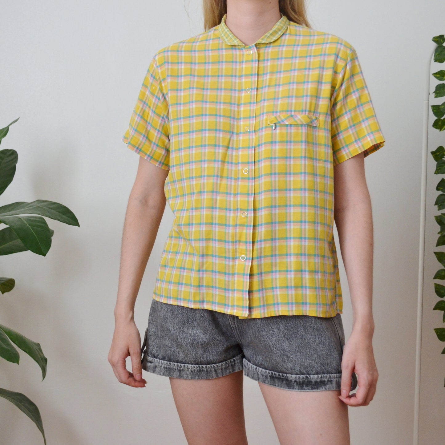 Plaid shirt S