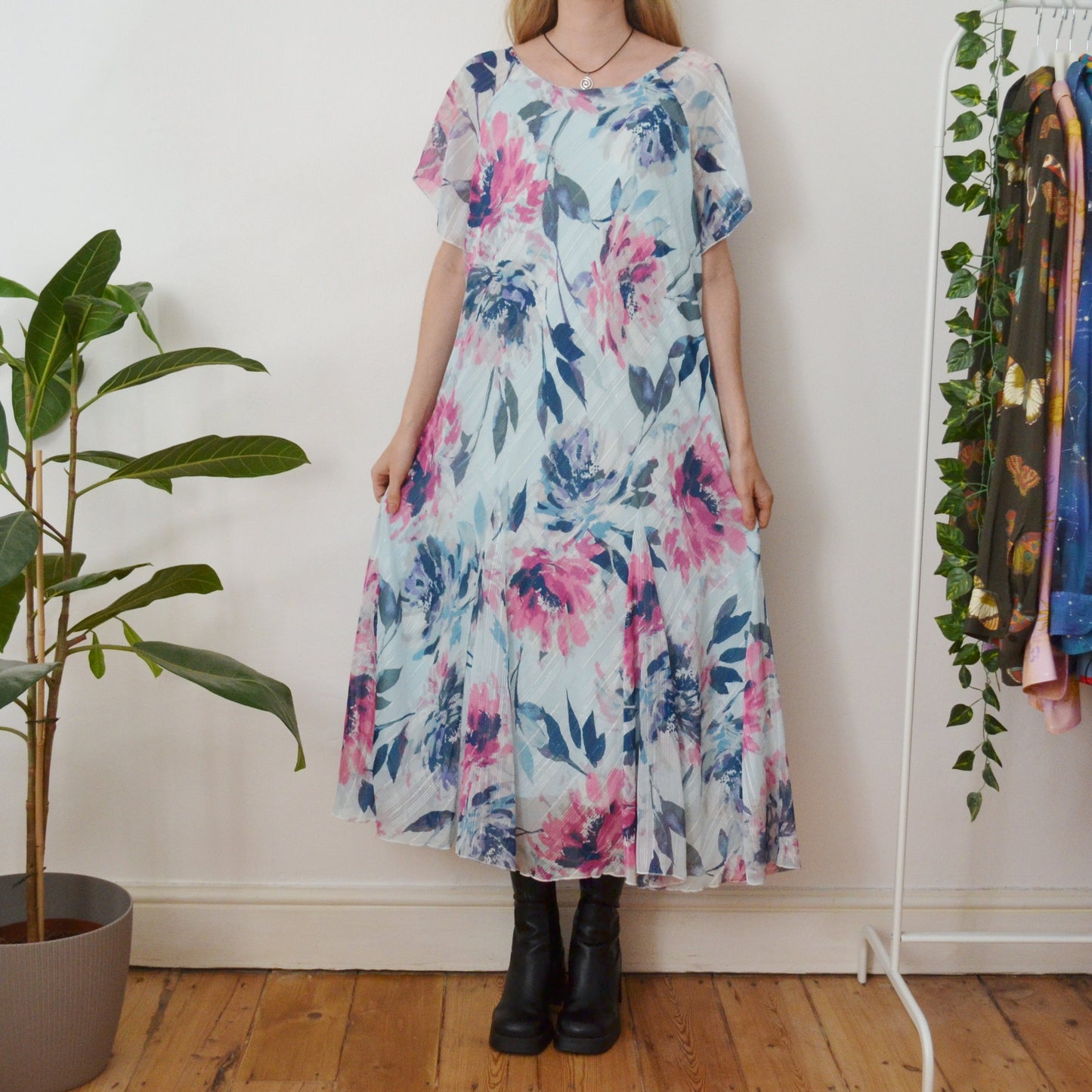 Floral dress uk 20