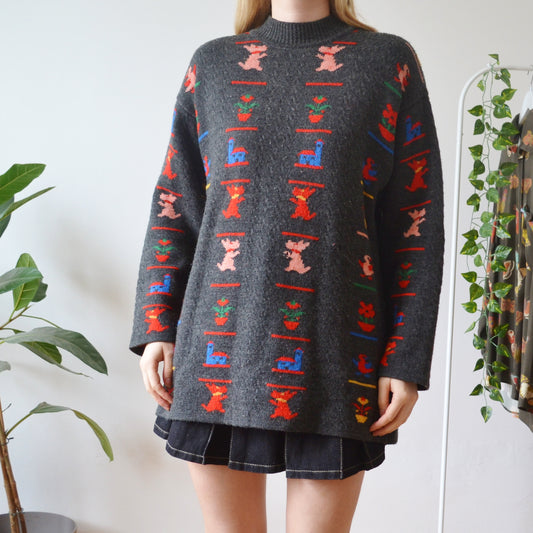 Vintage Novelty Jumper L