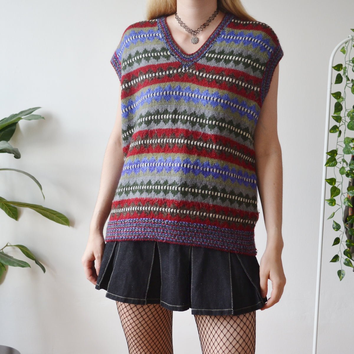 Vintage Retro Vest M