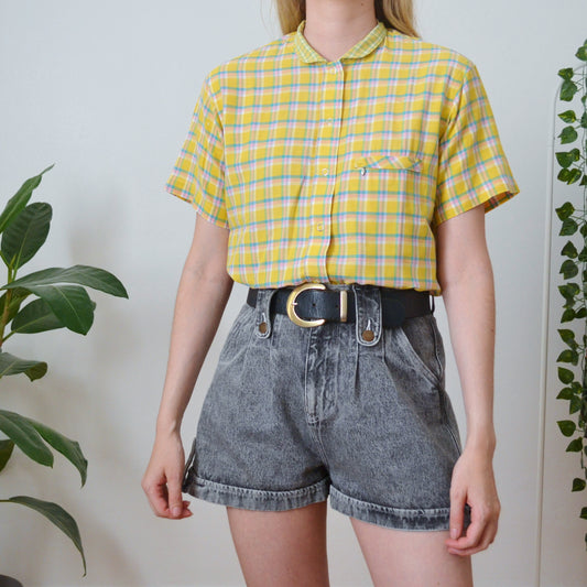 Plaid shirt S