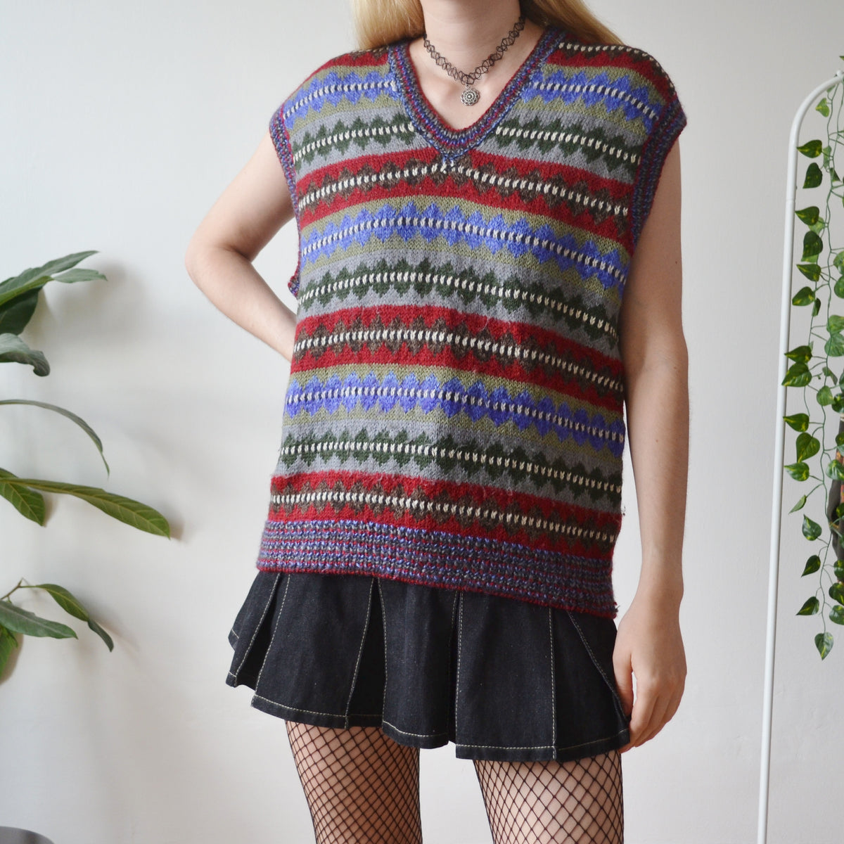 Vintage Retro Vest M