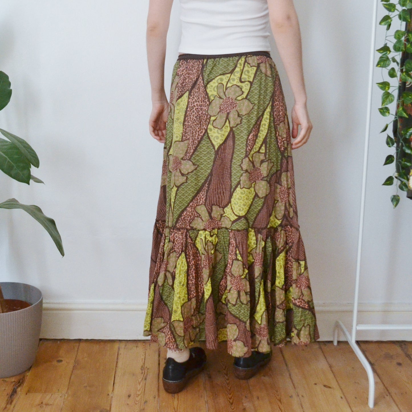 Vintage Patchwork Skirt M