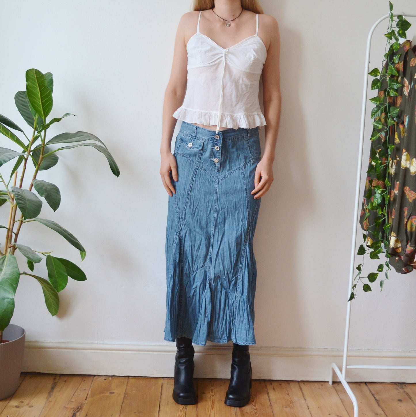 Denim skirt M