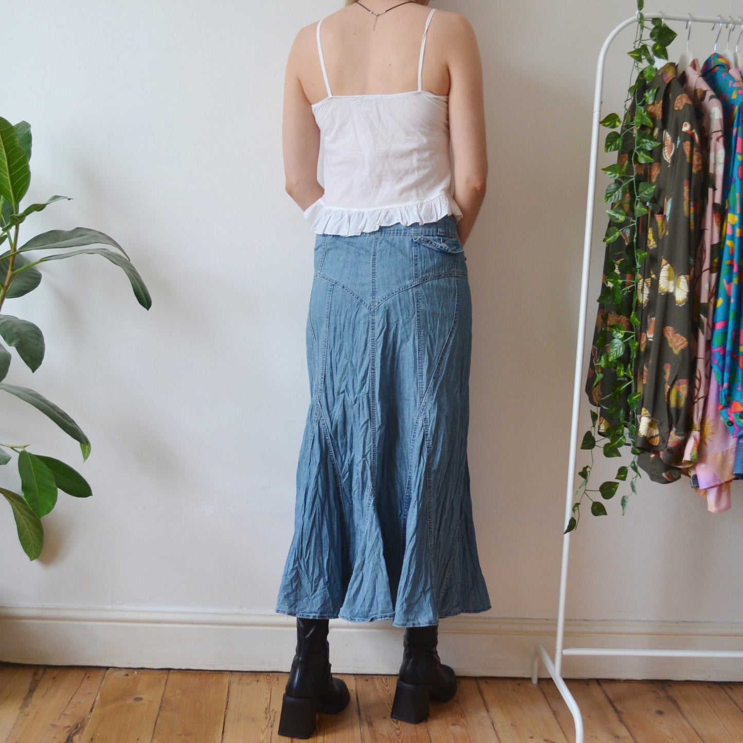 Denim skirt M