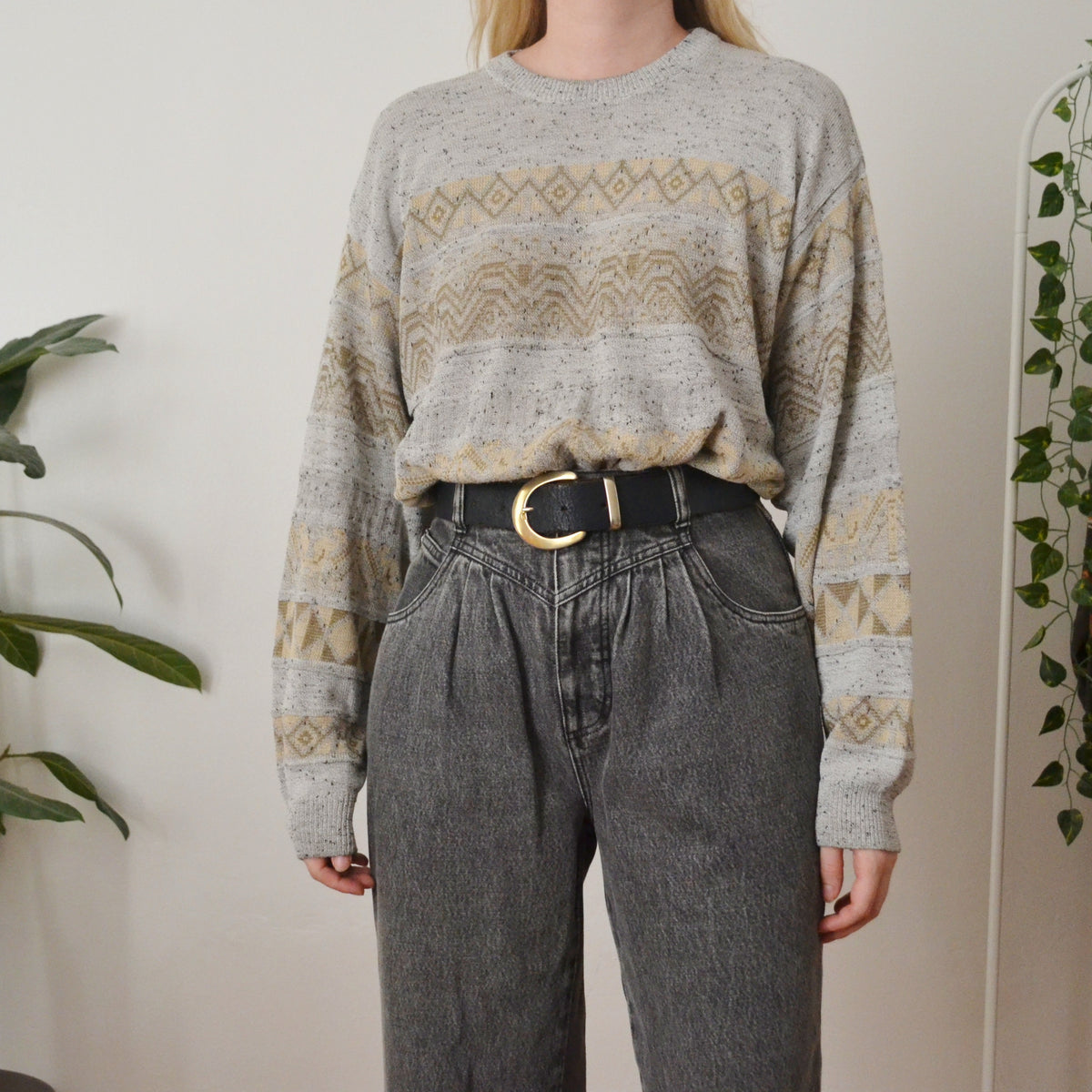Vintage Retro Jumper L
