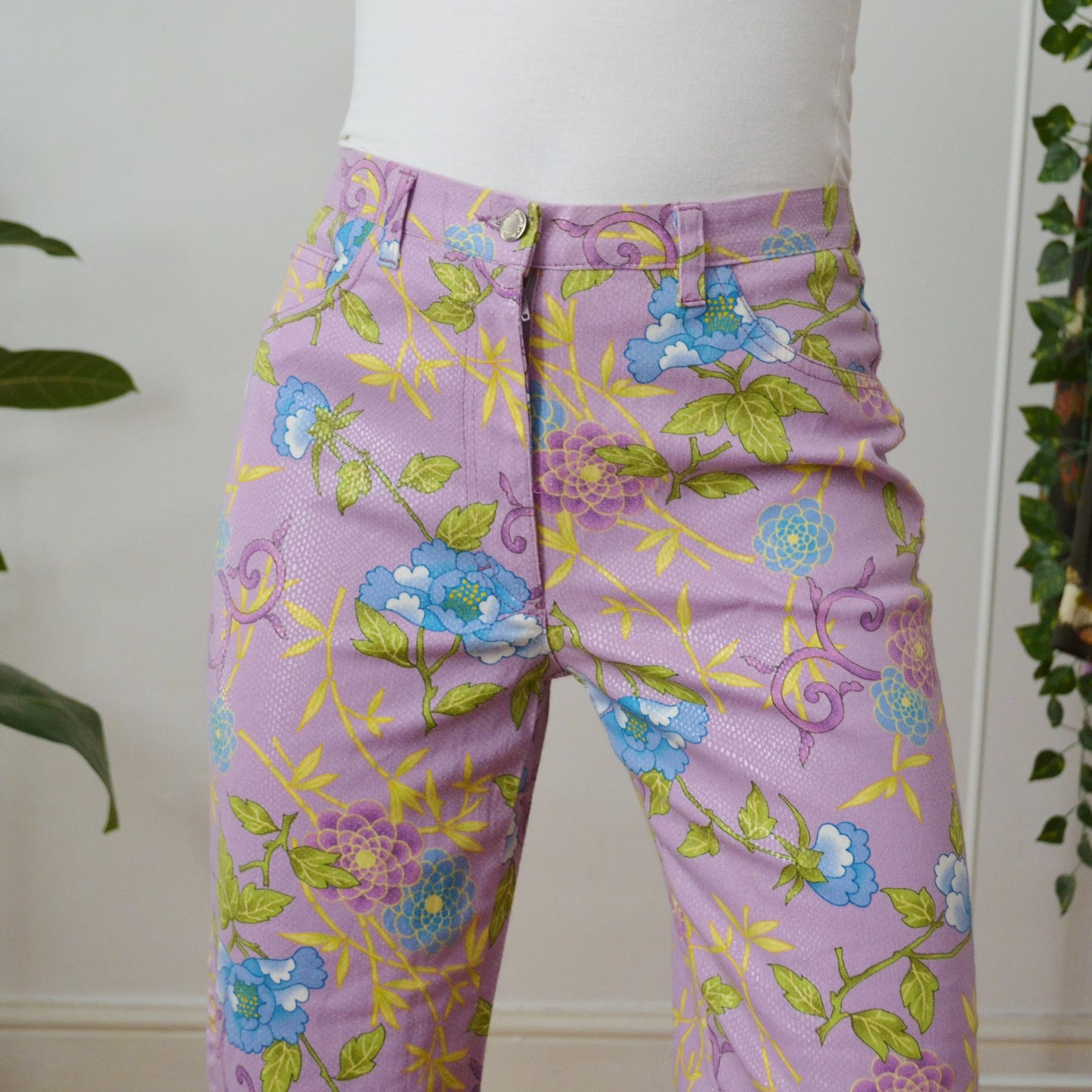 Floral trousers uk 10