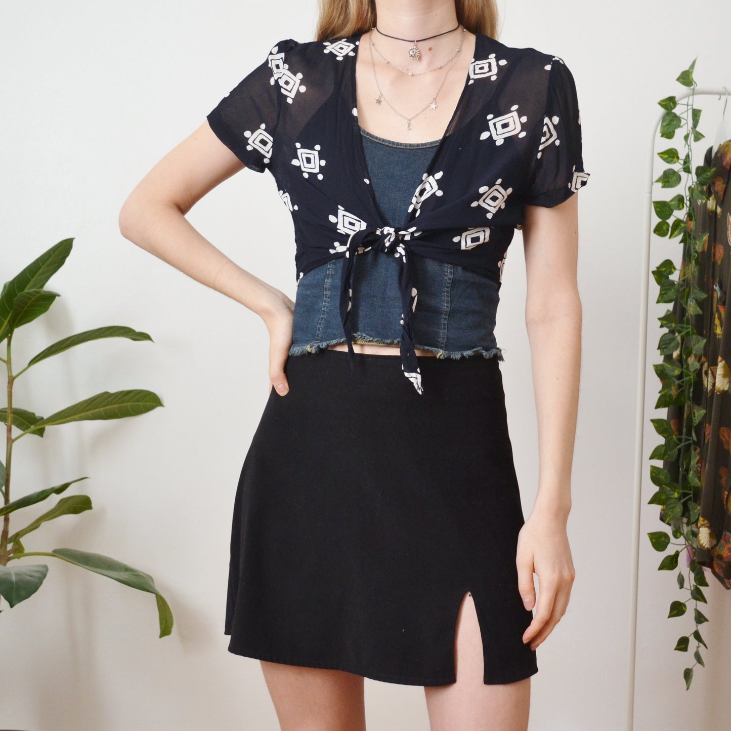 Tie up top S