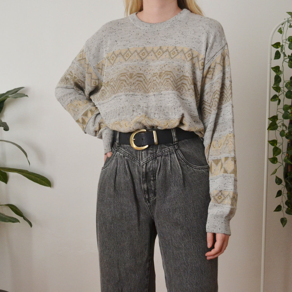 Vintage Retro Jumper L
